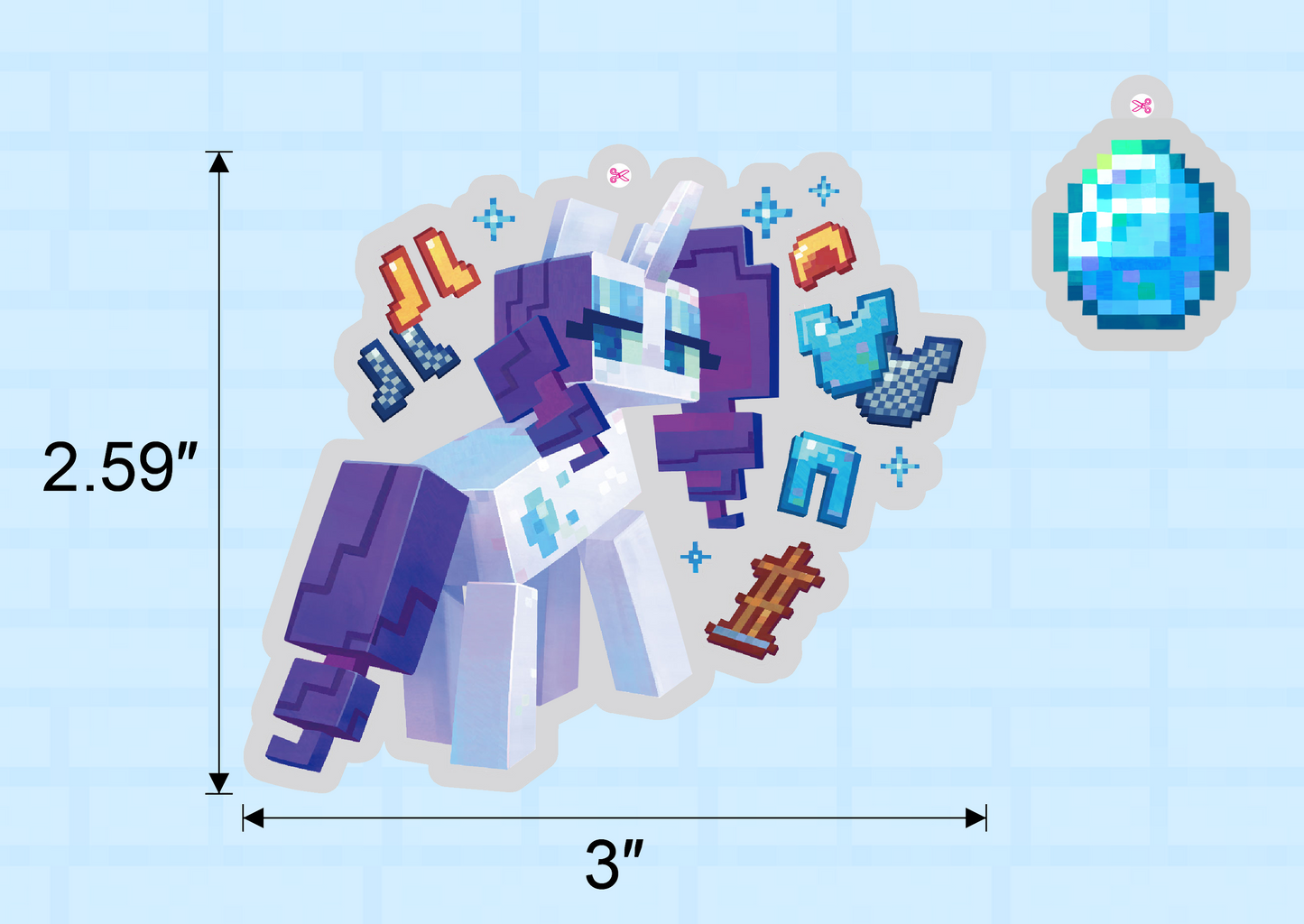 *PRE-ORDER* Rarity Acrylic Keychain
