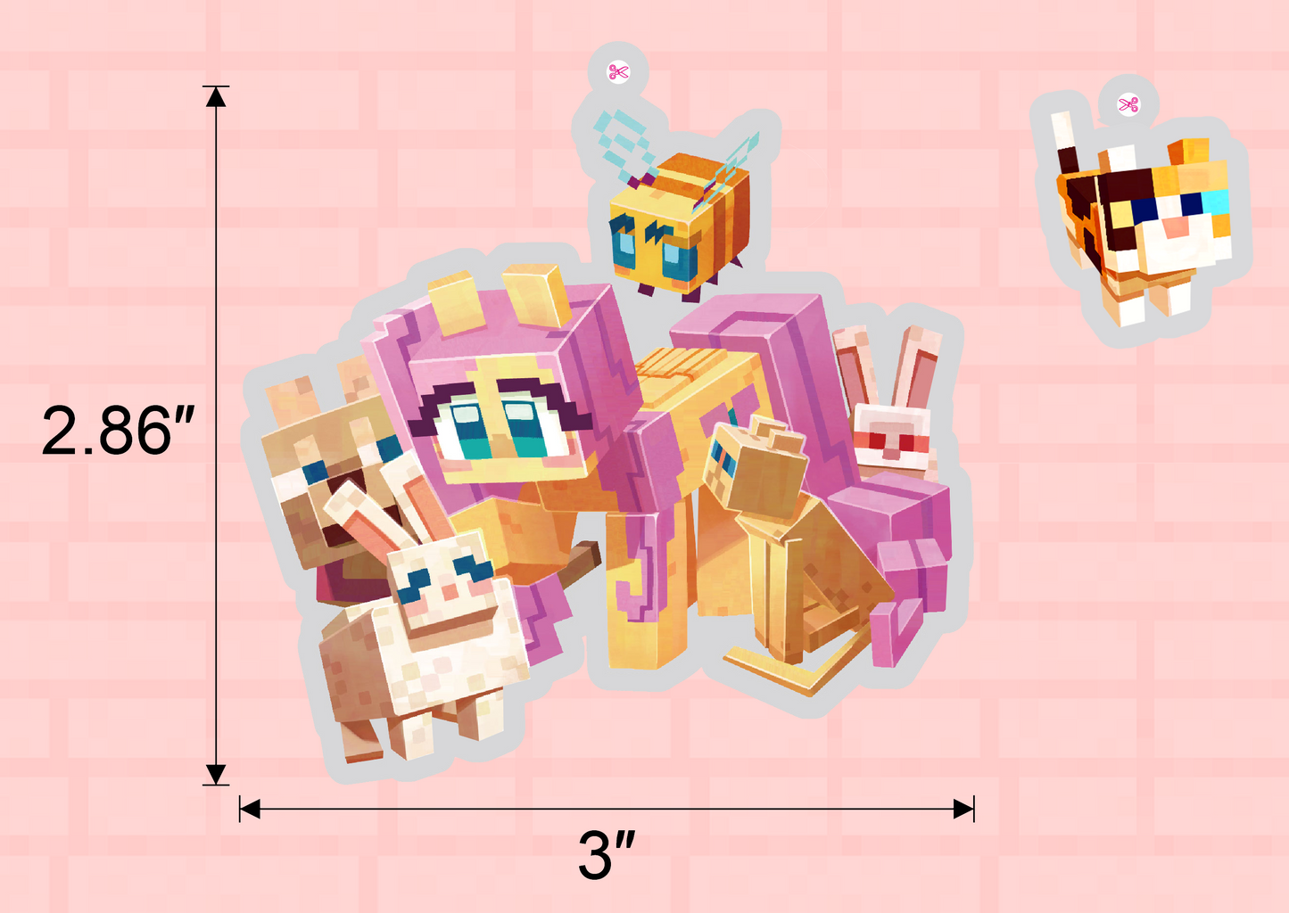 *PRE-ORDER* Flutter Acrylic Keychain