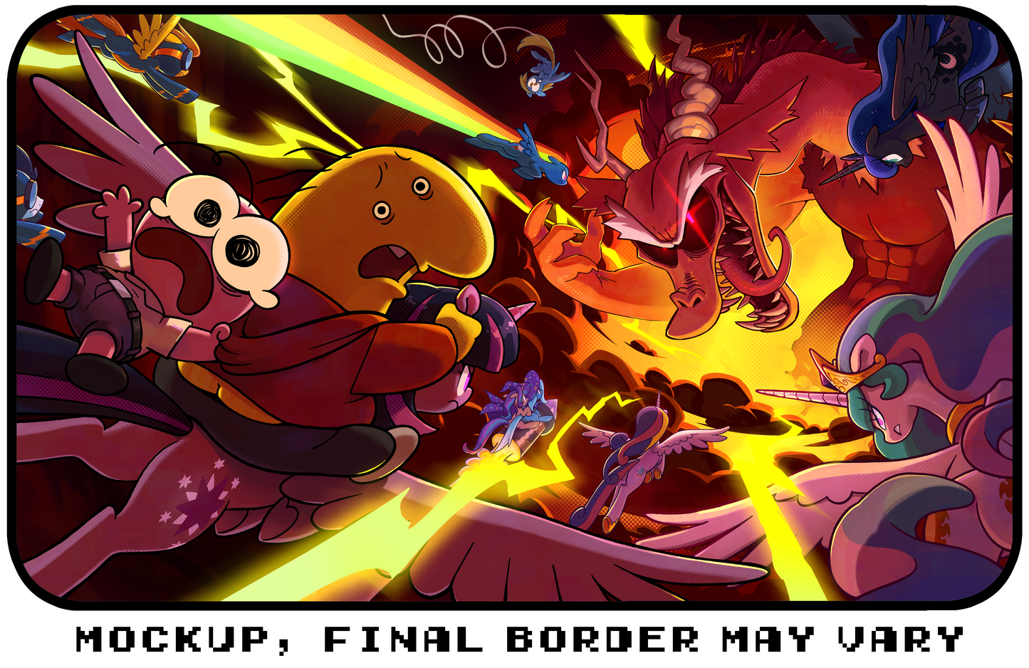 *PRE-ORDER* Smiling Ponies Discord Playmat