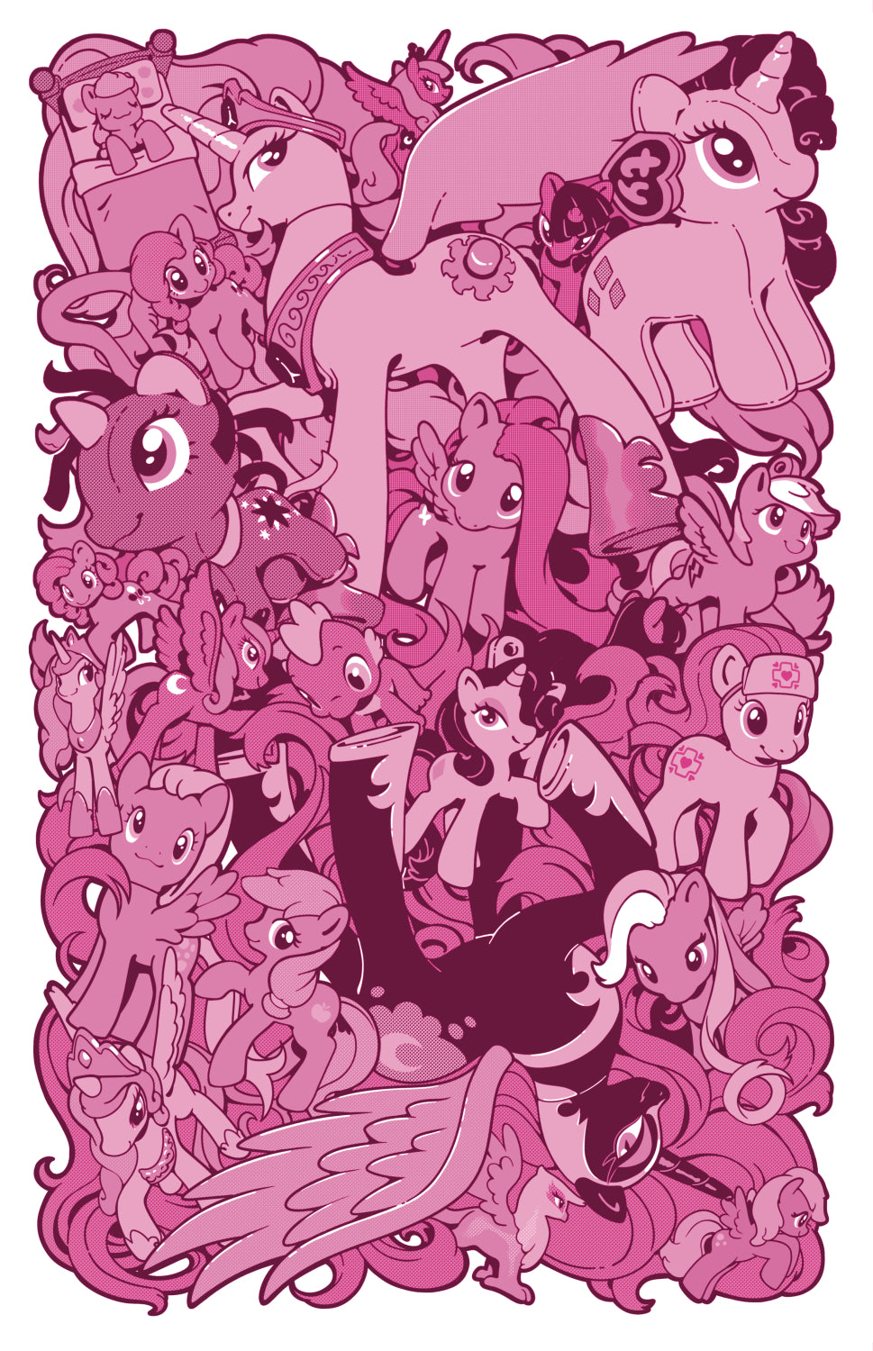 *NEW* Pretty Pony Toy Print