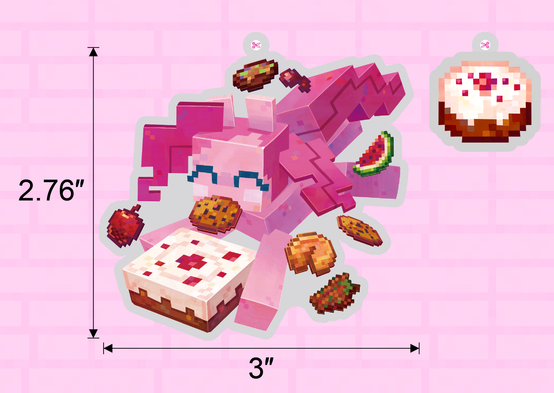 PRE-ORDER* Pinkie Acrylic Keychain – SloPone PRE-ORDER* Pinkie Acrylic Keychain – SloPone