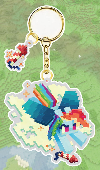 *PRE-ORDER* Rainbow Acrylic Keychain