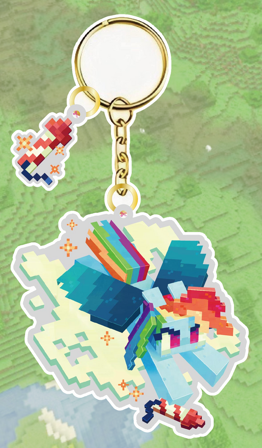 *PRE-ORDER* Rainbow Acrylic Keychain