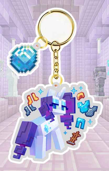 *PRE-ORDER* Rarity Acrylic Keychain