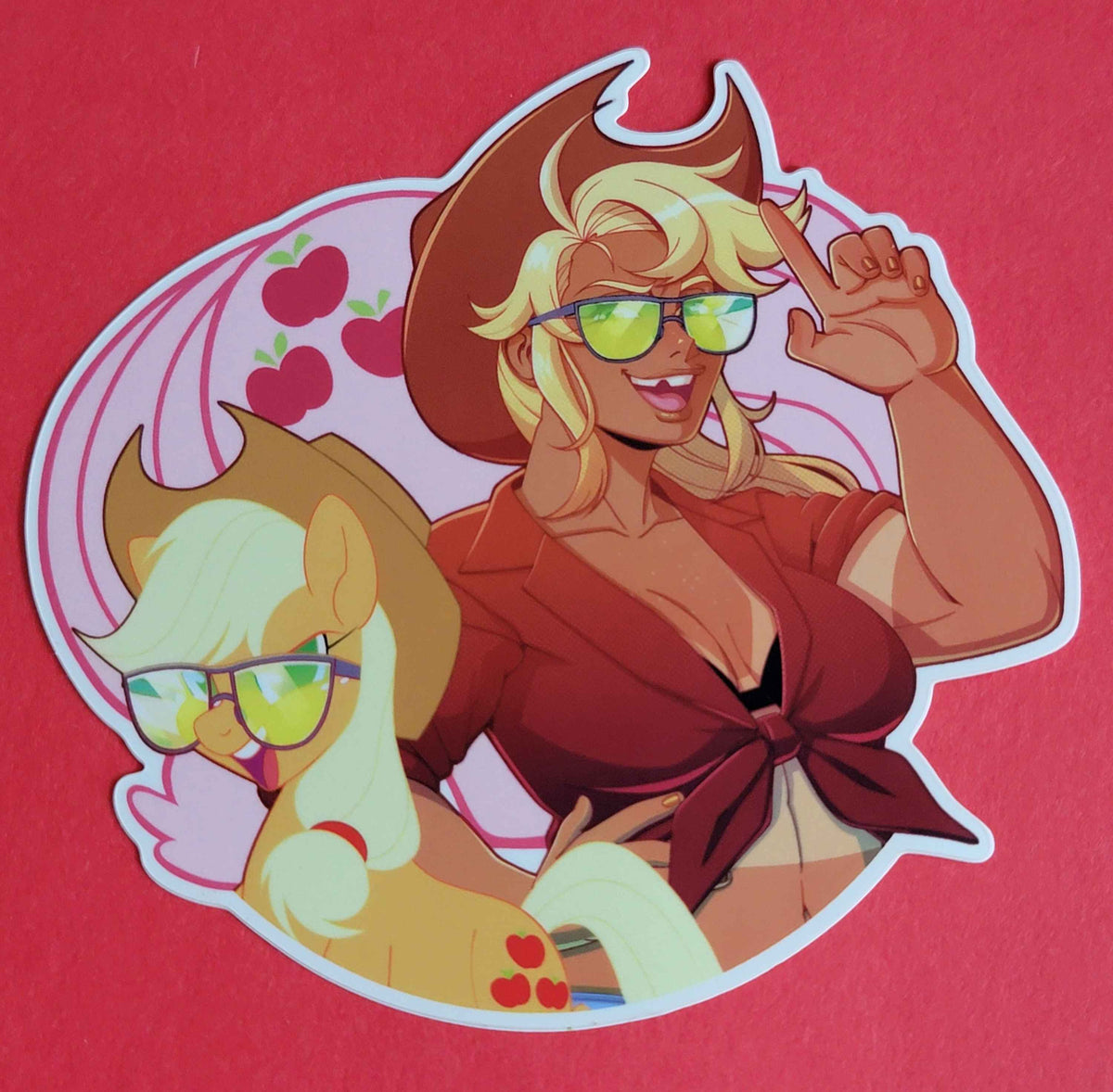 Girly AJ Sticker