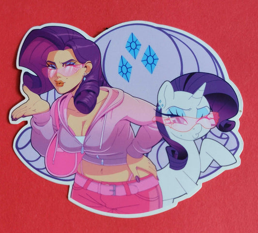 Girly Rar Sticker