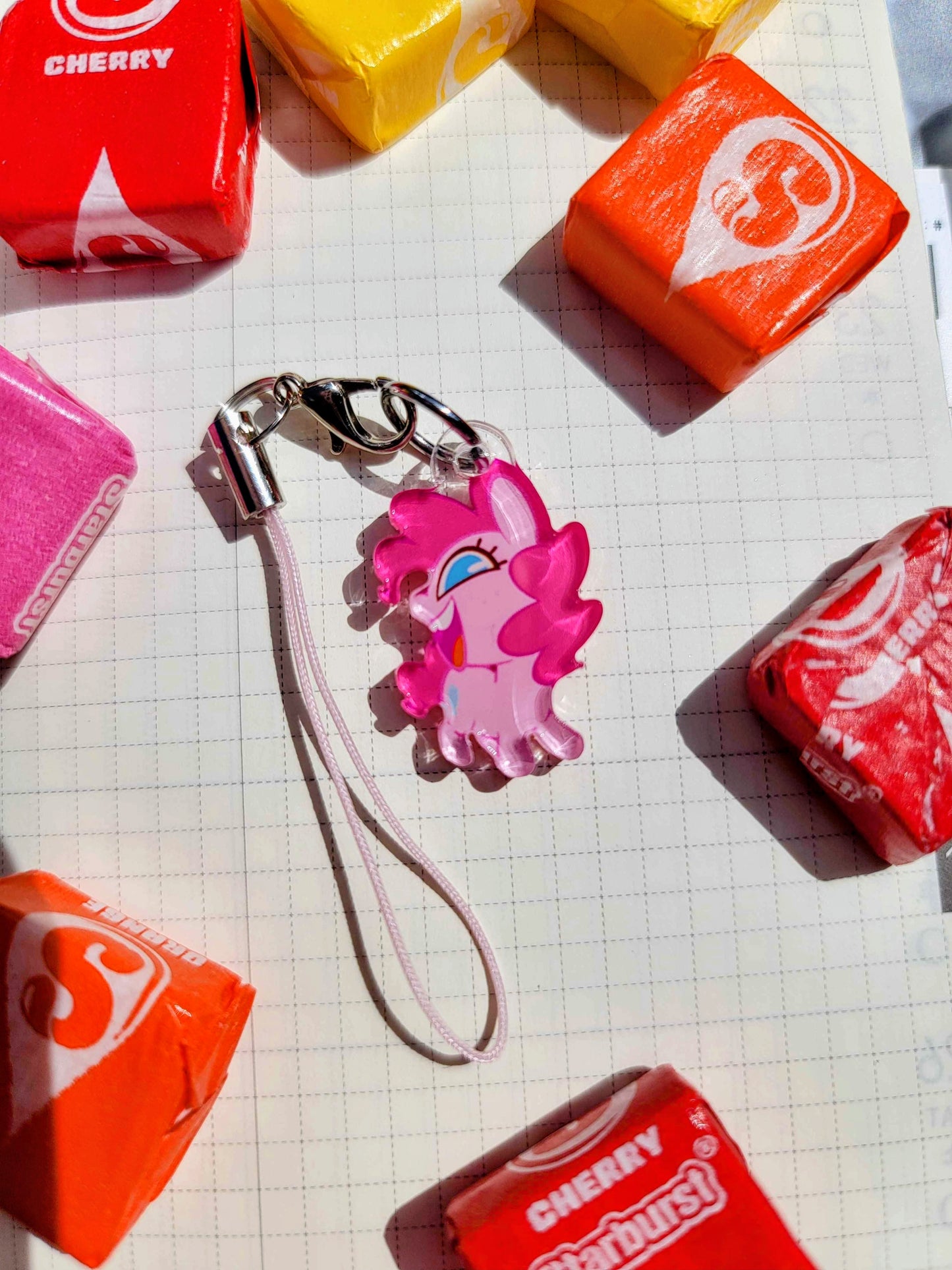 PinkiBug Phone Charm